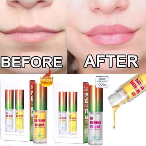 Instant Volumising Lip Plump Collagen Lip Plumper Gloss Moisturizer Repair Lip Extreme Volume Essence Lips Enhancer Cosmetics