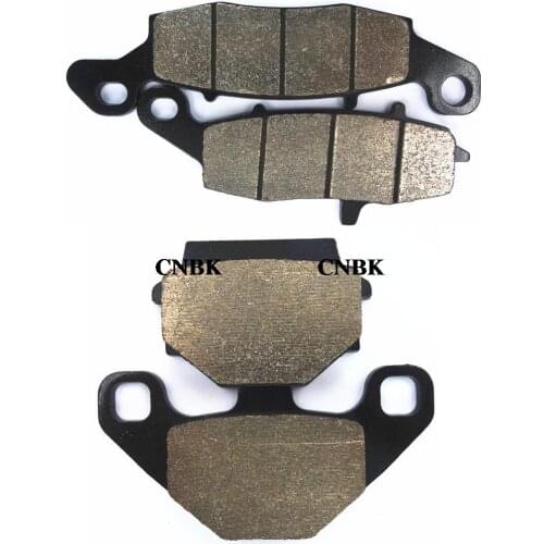 Sintering Disc Brake Pads Set fit KAWASAKI 650 KLR C1-C10 KLR650 1995 1996 1997 1998 1999 2000 2001 2002 2003 2004