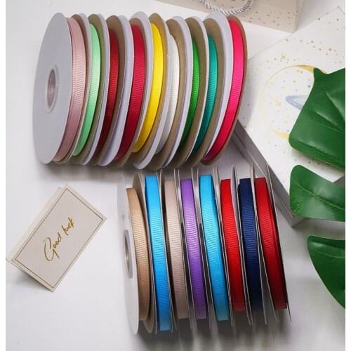 Cheap big sale solid colors grosgrain ribbon