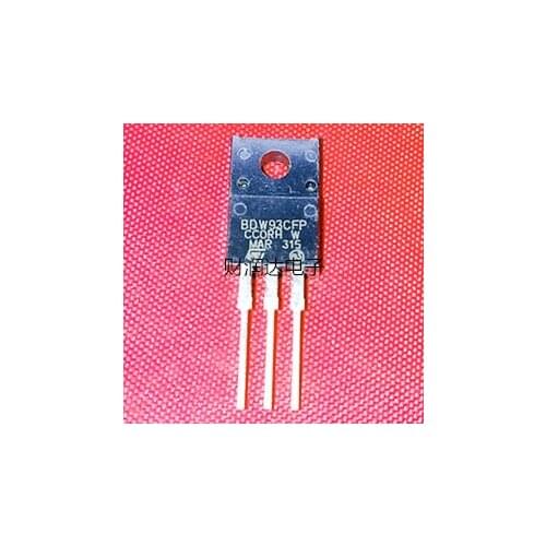 Original New 5PCS / BDW93CFP TO-220F TO220F