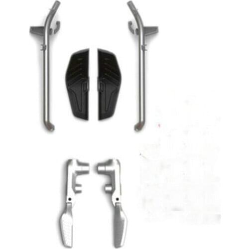 Electric Motorcycle Front and Rear Pedals + Special Bumper Original Accessories for Super Soco Cu