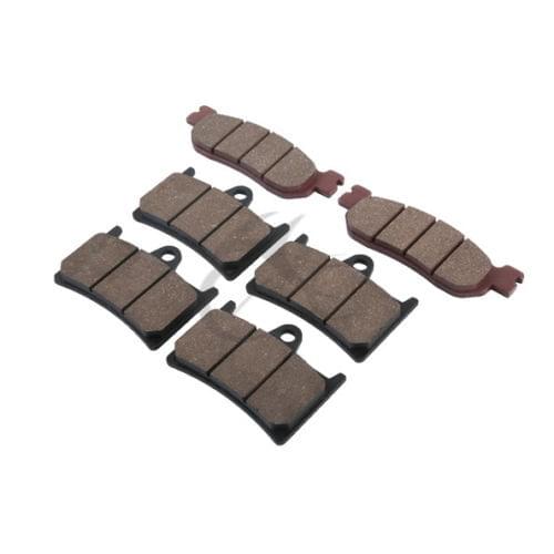 6 Pcs Front & Rear Brake Pads For YAMAHA R6 YZF 600 R6 YZF-R6 1999-2002 2000 2001 R1 YZF 1000 R1 YZF-R1 2002 2003 MOTORCYCLE NEW