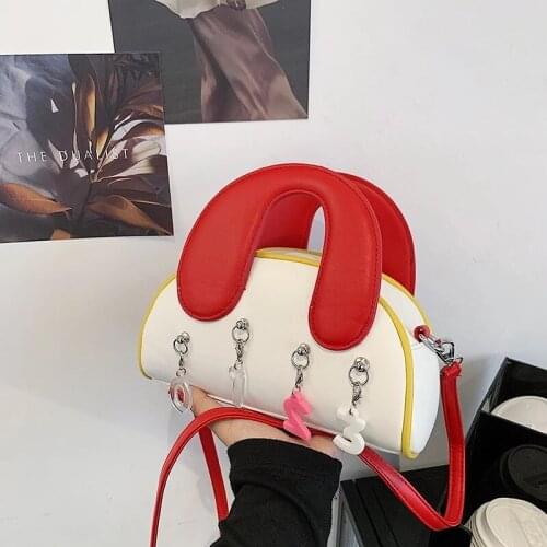 Luxury Handbags Women Crossbody Bag Designer Women Pu Leahter Shoulder Bag Digital Pendant Shell Bag High Quality Messenger Bag