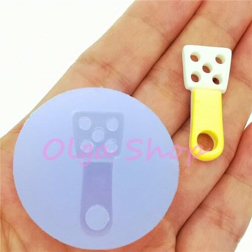 FYL811 30.4mm x 13.1mm Silicone Mold Fondant Cake Decoration Candy Resin Clay Earrings Necklace Craft Soap Candle FOOD SAFE