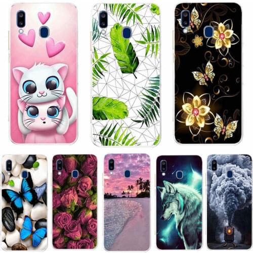 Case for Samsung Galaxy A20 Case Case Silicone Bumper Cover for Samsung A20 Cover Soft Fundas Coque