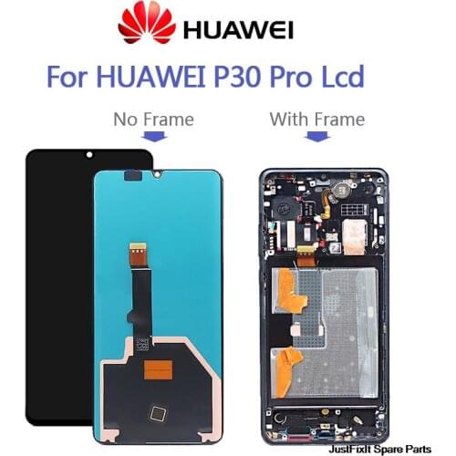 Super AMOLED Original For Huawei P30PRO LCD For Huawei P30 Pro LCD Display LCD Screen Touch Digitizer Assembly VOG-L29