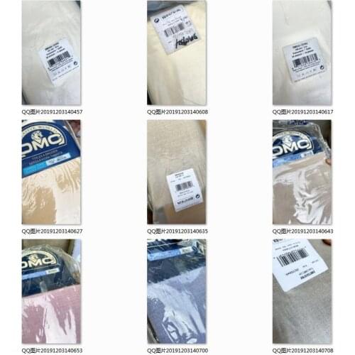 HH DMC fabric/aida stock embroidery fabric 28ct/25ct color fabric cross stitch canvas cloth white color, 30-30cm