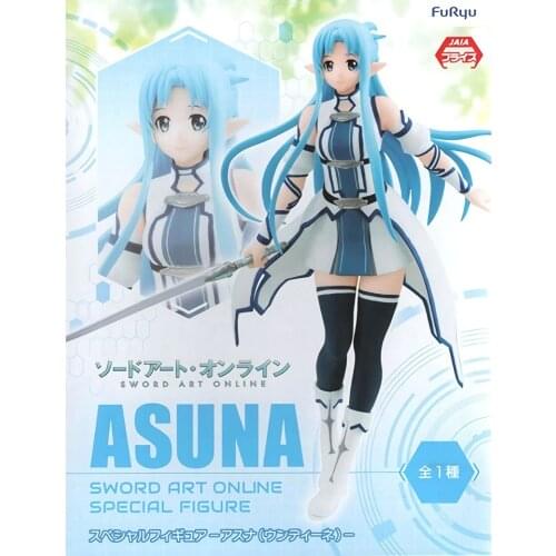 Tronzo Original FuRyu Special Figure Sword Art Online Alicization Yuuki Asuna Undine Blue Elf Asuna Fairy PVC Action Figure Toys