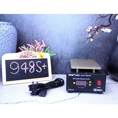 UYUE948S+ LCD Separator Machine Screen Repair Machine Build-in Pump Vacuum Kit For IPhone For Samsung+Gift free shipping