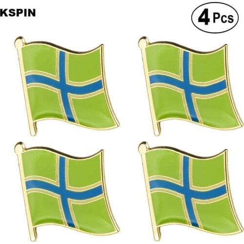 Gloucestershire Lapel Pin Flag badge Brooch Pins Badges 4pcs