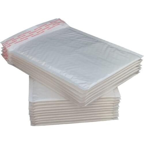 10pcs Courier Bags Storage Bag Poly Shipping Bag Envelopes Bag Bubble Mailing Bags Self Adhesive Seal Plastic Pouch 11*15cm