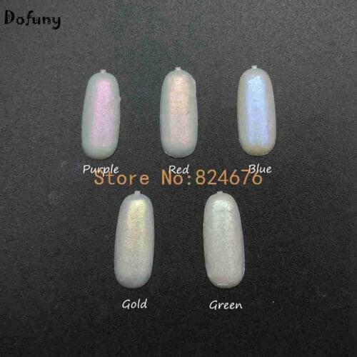 5 colors Mermaid Pearlescent Pigment Symphony Powder for Make UP Eyeshadow Nail Glitter Soap Dye Pigment Mica Powder