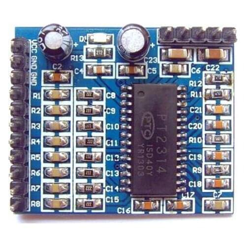 Free Shipping!!! PT2314 quality adjustment module / audio processing module sensor /Electronic Component