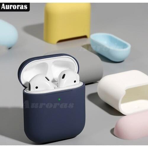 Auroras For Realme Buds Air Case Liquid Silicone Wireless Headphone Accessories Protector Case For Realme Buds Air Cover