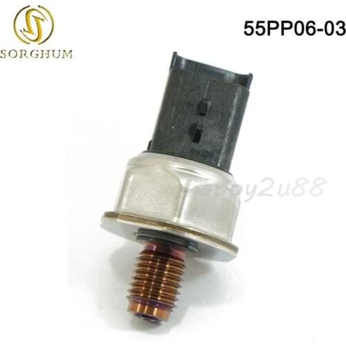 55PP06-03 9658227880 Fuel Rail Pressure Sensor For Citroen C1 C2 C3 C4 Xsara Berlingo Dispatch Picasso 1.4 1.6 HDI 1920GW