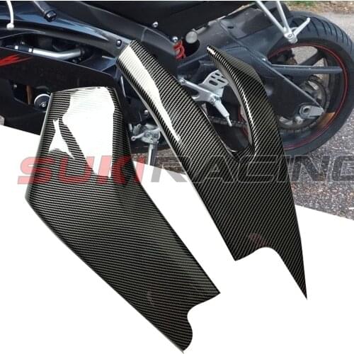For Yamaha YZFR6 YZF R6 YZF-R6 2008 2009 2010-2016 Carbon color（ABS plastic）Motorcycle Swingarm Cover Swing Arm Protector