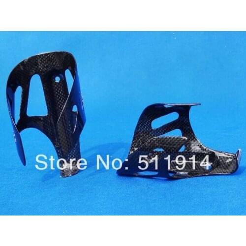 FLX-CG-D brand new full carbon glossy mtb road bike TT water bottle cage (2 pcs cages)