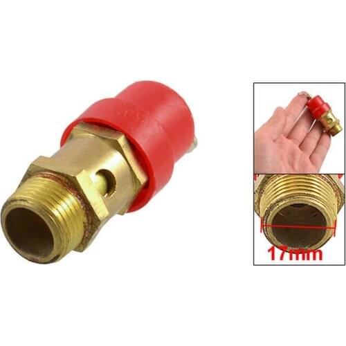 3/8" Thread Dia 0.8MPa Pressure Relief Valve for Air Compressor