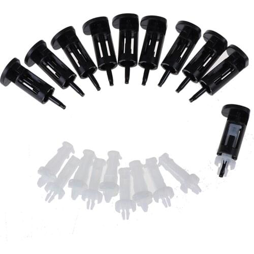 Hot 10PCS CPU Heatsink Mount Pin Plastic Push Screw Cooler Cooling Fan Fastener Mounting Clip for Intel Socket