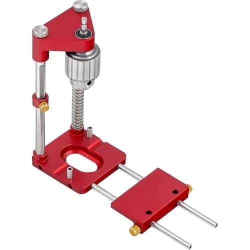 The best woodworking drill locator in 2021 Alloy Steel Woodworking Drilling Template Guide Locator Puncher Tools Wood Drilling