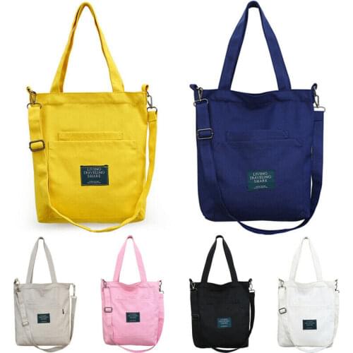 Fashion Womens Canvas Handbag Shoulder Bag Messenger Bag Multifunction Travel Large Satchel Purse