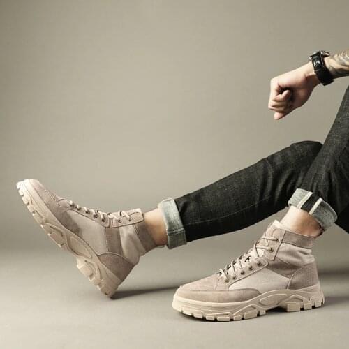 Footwear hot mens wear mens leather male outdoor loafers zapatos boots sneakers sport Casual spring casuales shoe men causal