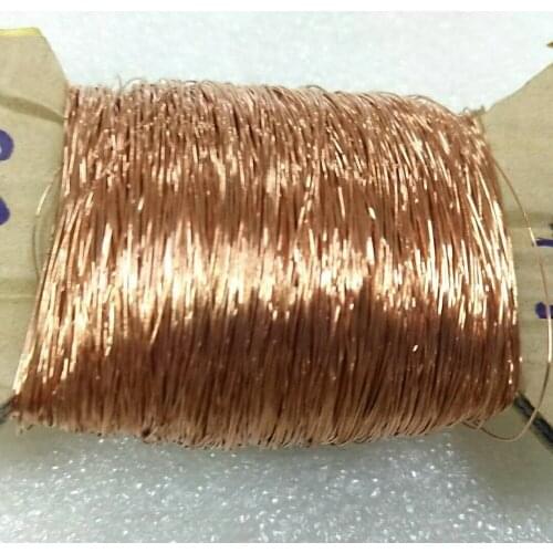 0.3-1.0 MM Diameter Bare Red Copper Wire, Beading Stringing Jewelry Wire Easy DIY Sell by 0.2meter/lot