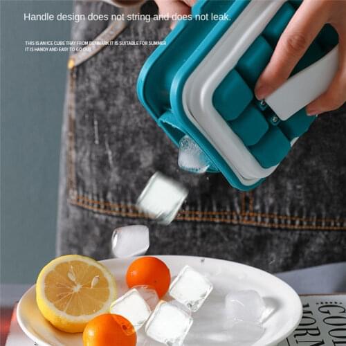 Silicone Ice Cube Maker Easy-Release Ice Tray for Bar Accessories Water Bottle Home Party Wine Whiskey Cool Kitchen Tools