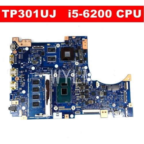 TP301UJ i5-6200CPU 4GB RAM motherboard For ASUS TP301UJ TP301U TP301 Laptop mainboard Tested free shipping