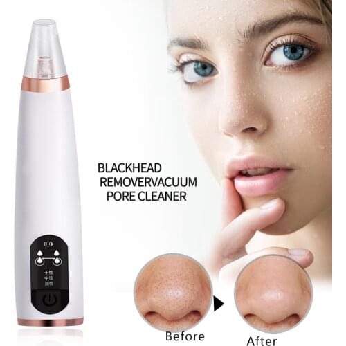 Blackhead Removal Pore Cleansing Skin Care Vacuum Acne Removing Buttons Vacuum Suction Tool Black head Facial Cleaning