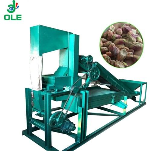 High Efficient Pistachio Dehulling Shelling Machine