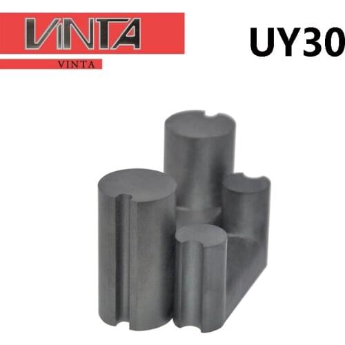 1Piece Magnetic core UY30 20U type Mn-Zn ferrite high frequency soft magnetic PC40 material high power inductance transformer