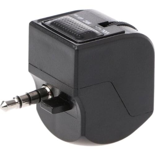3.5mm Audio Jack Headset Adapter With Mic Volume Control For PlayStation 4 PS4