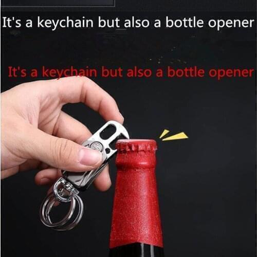 Car Zinc Alloy Key Special Ring Portable Bottle Opener For BMW F52 E82 F46 F45 F23 F22 F34 F30 F31 E92 E93 F33 F10 E63 F01h i3s