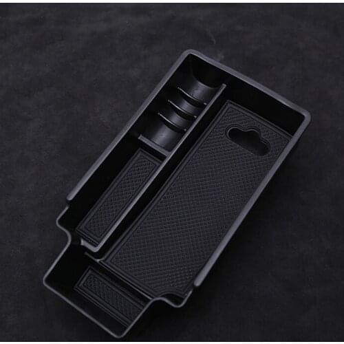 Automobile Armrest Storage Box For Audi Q3 8U 2013-2018 Center Console Container Storage Organizer car Accessories