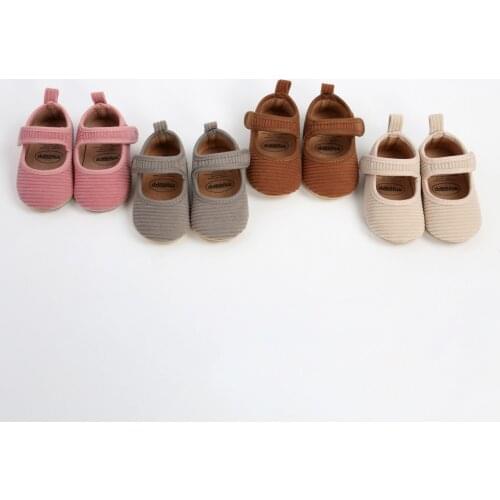 Baywell Autumn Baby Girls Princess Shoes Newborn Infant Moccasins Cute Solid Soft Shoes New 0-18M First Walkers