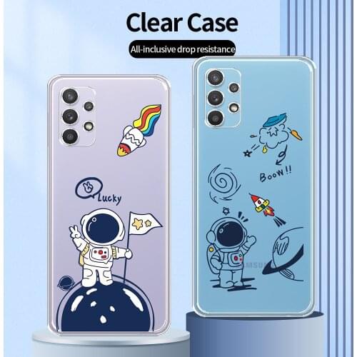 For Samsung A32 Case Clear Phone Case For Samsung Galaxy A32 Protective Back Cover Transparent Soft Shell For Samsung A32 4G 5G