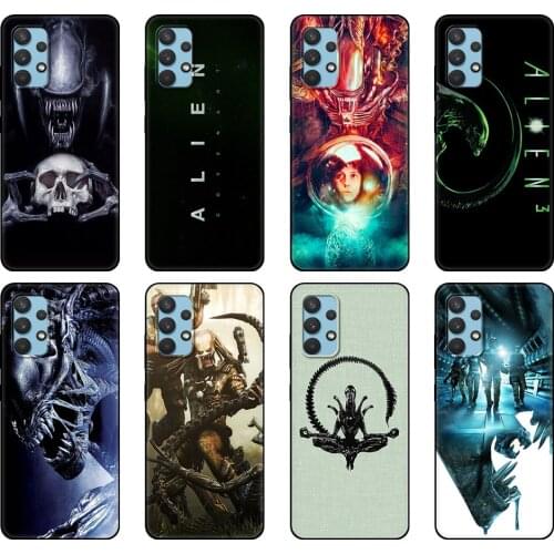 Black tpu Case For Samsung galaxy A32 A42 A52 A72 4g 5g S21 PLUS ultra back cover Alien Covenant Resurrection