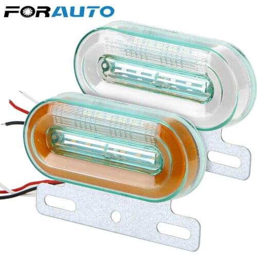 12V Car Truck Side Marker Light 3 Modes Warning Tail Light Car Trailer Lorry External Lamp Signal Indicator Car Accessories