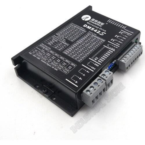 Leadshine DM542S New Superior DSP 2PH 4.2A DC Driver For NEMA23 NEMA17 57mm 42mm Hybrid Stepper Motor replace DM542 M542 M542C