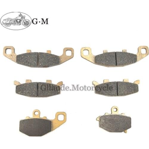 Motorcycle Front / Rear Brake Pads For Kawasaki ZRX400 (ZR 400 E1/E2) 1994-1995 ZR550 Zephyr 1994-1999