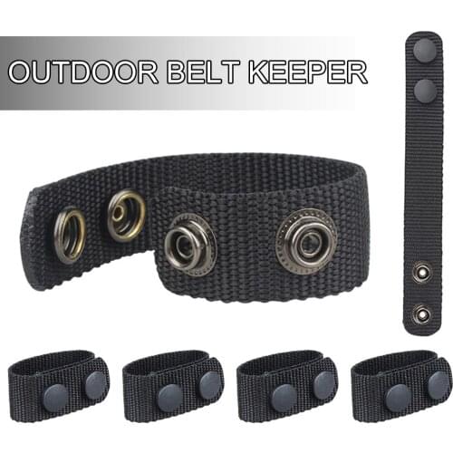 4Pcs Belt Buckle Portable Tactical Multi-function Belt Buckle Nylon Straps Durable Webbing Belt Keeper Hunting Belt Accessories