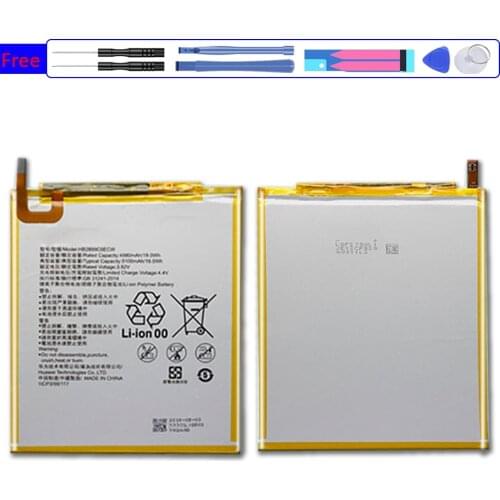 HB2899C0ECW Battery For Huawei MediaPad M3 8.4 BTV-W09 BTV-DL09 SHT-AL09 SHT-W09 Media Pad M3 8.4 BTV W09/DL09 SHT AL09/W Tablet