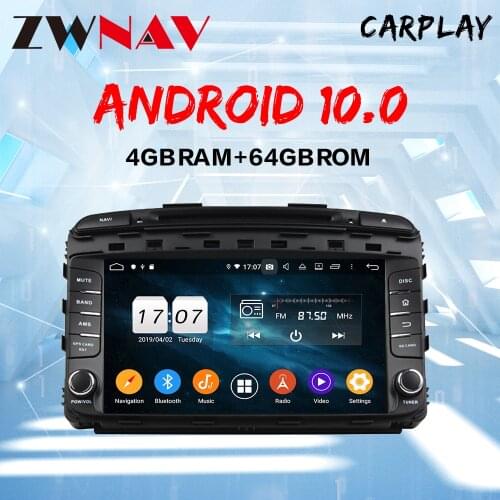 Android 10 DSP For Kia Sorento Prime KX7 2015 - 2019 Car Multimedia Stereo Player DVD Radio upgrade GPS Navigation Head unit