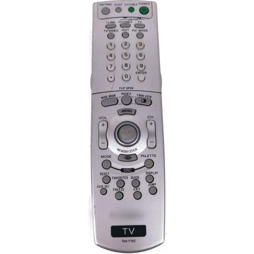 Used Original RM-Y192 for Sony TV Remote control KDP-51WS550 KDP-57WS550 KDP-65WS550 Fernbedienung