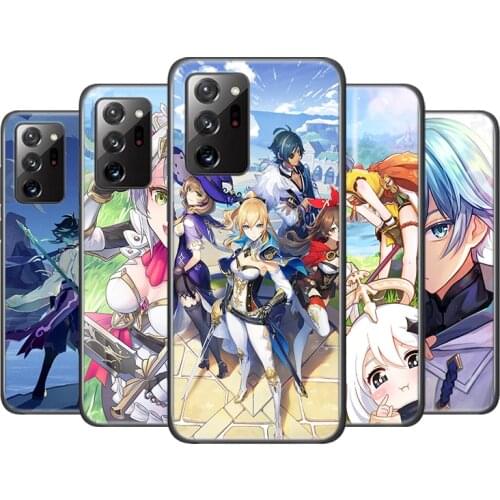 Funda Genshin Impacts Game For Samsung Galaxy A01 A11 A12 A21 A21S A31 A41 A42 A51 A71 A32 A52 A72 A02S UW Phone Case