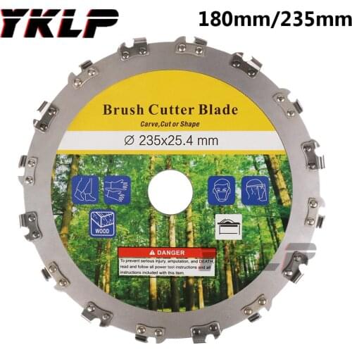 Wood Carving Disc Woodworking Disc Wood Carving Disc Chain Grinder Carving for 180MM 230MM Angle Grinding 5 Inch 4 inch 13T