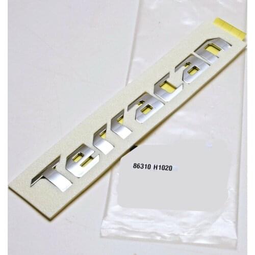Genuine 86310H1020 Rear trunk lid TERRACAN emblem logo for hyundai Terracan 2001-2006 86310-H1020