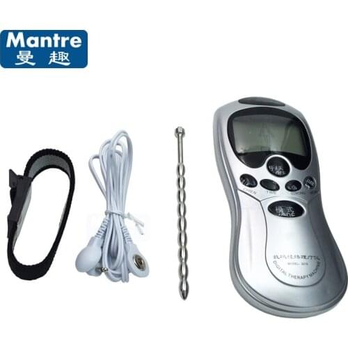 Fantasy Series Erotic E-Stimulation Sex Toys For Men Penis Rings Urethral Plug Adult Fetish Electro Shock Massager Pump Enlarger