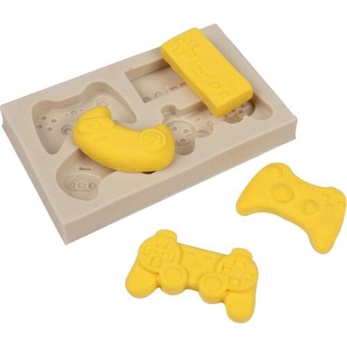 Game Console Silicone Cake Mold for Chocolate Fondant Sugar Craft Soft Pottery Resin Dessert Pastry Bakeware Decorating Tools